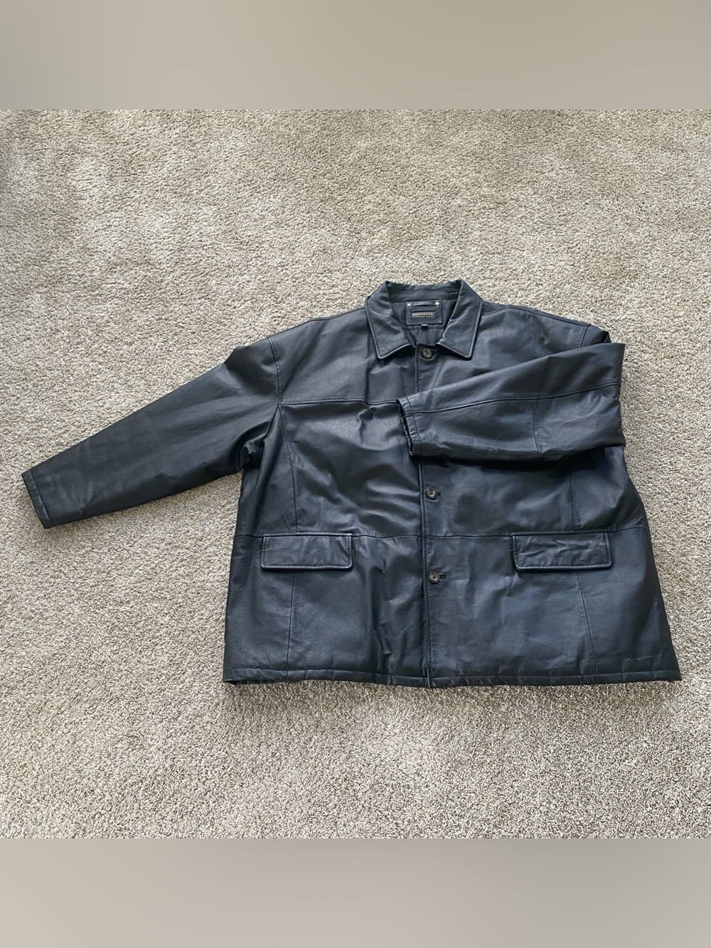 Menswear Alexander Lloyd Genuine Leather Jacket 4X